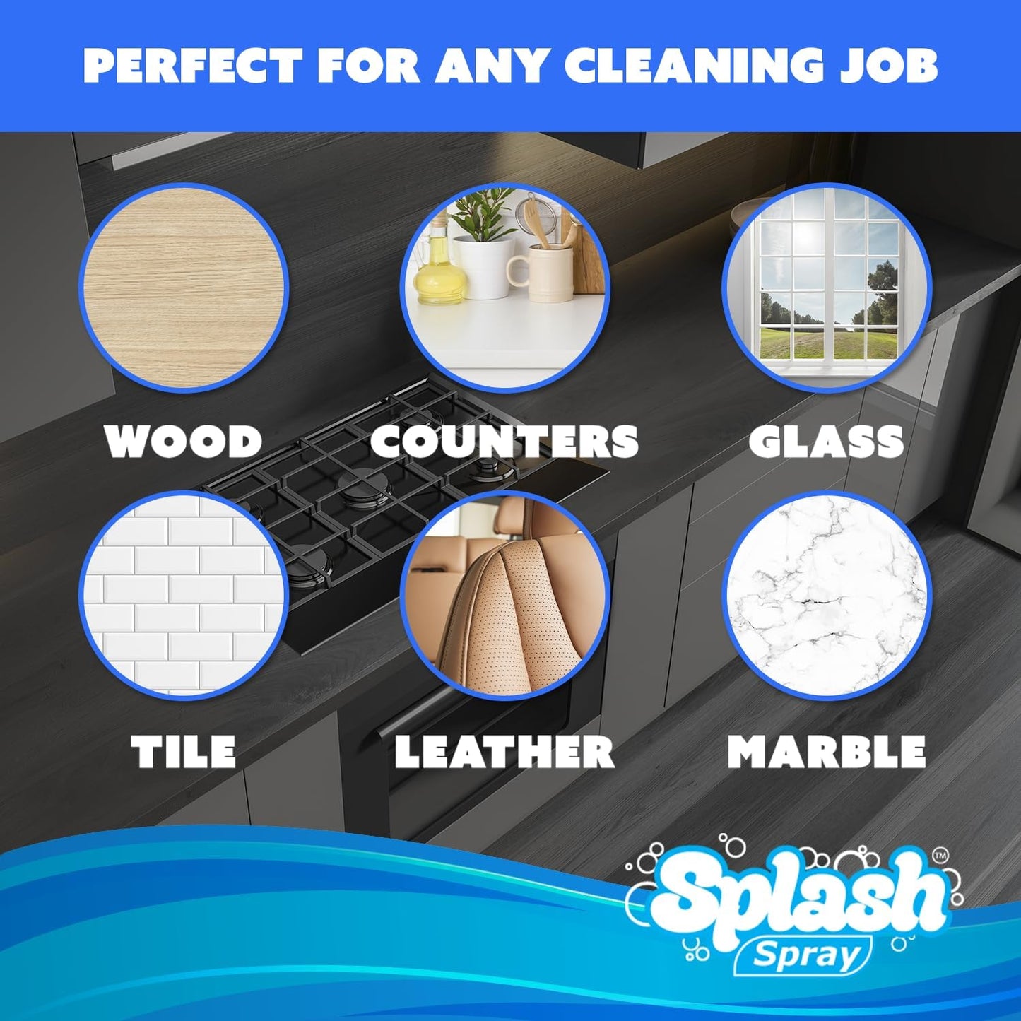 Multipurpose Cleaning Spray - Extra Strong Degreaser for Powerful Cleaning