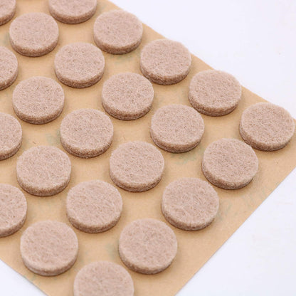 Furniture Felt Pads 3/8" (10mm) Diameter Round 3M Self Adhesive Protects Kitchen Cabinets, Drawers, Desks and Furniture Against Bumps and Scratches 100 Pack - Grey
