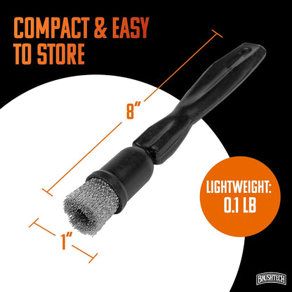 BRUSHTECH – Brushtech Same As Steel Wool for Non Sticks – Black