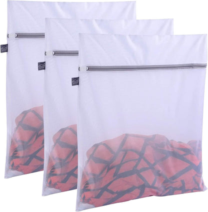 Kimmama Lingerie Bags for Washing Delicates, Mesh Laundry Bag for Delicates | Delicate laundry bag, for clothes, face mask, tie, scarf, socks, stockings, shirts, small toys, 3S