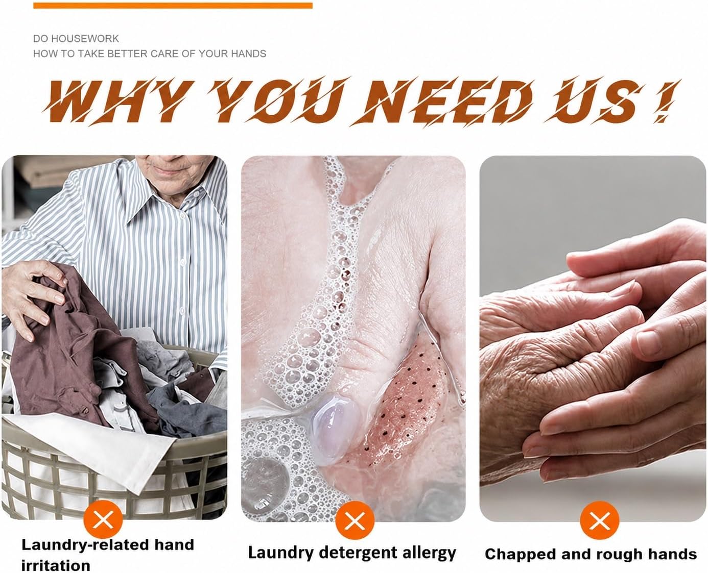 Dishwashing Cleaning Gloves Waterproof Tear-Resistant Household Rubber Cleaning Gloves with Long Elastic Cuffs