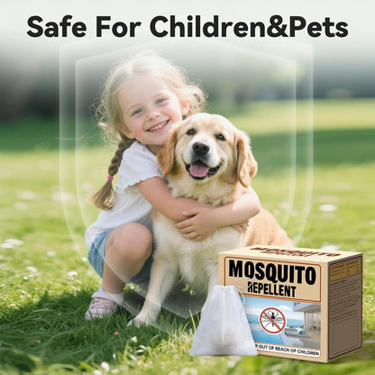 Mosquito Repellent for Patio, Mosquito Repellent 36 Balls for Indoor Use, Natural Mosquito Control for Yard Garden, Camping - Long Lasting Outdoor Mosquito Deterrent for Room