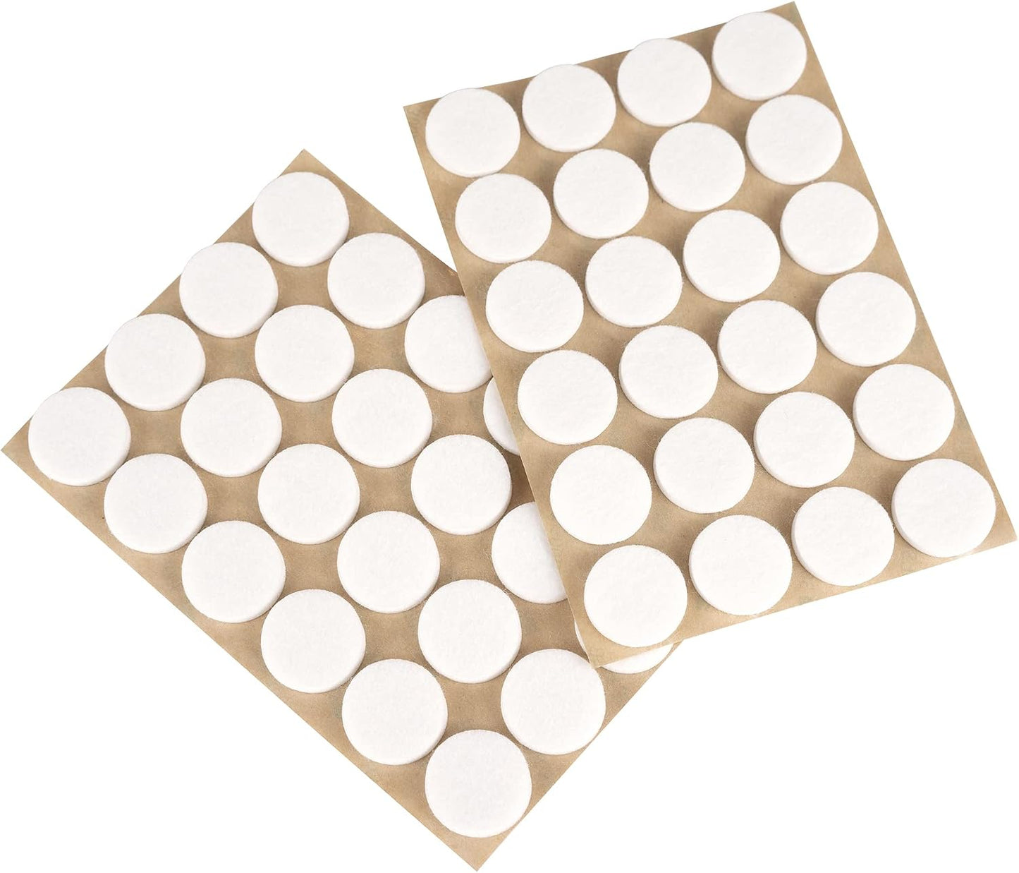 Furniture Felt Pads 3/4" (19mm) Diameter Round 3M Self Adhesive Protects Furniture and Floors Against Bumps and Scratches 140 Pack - Black