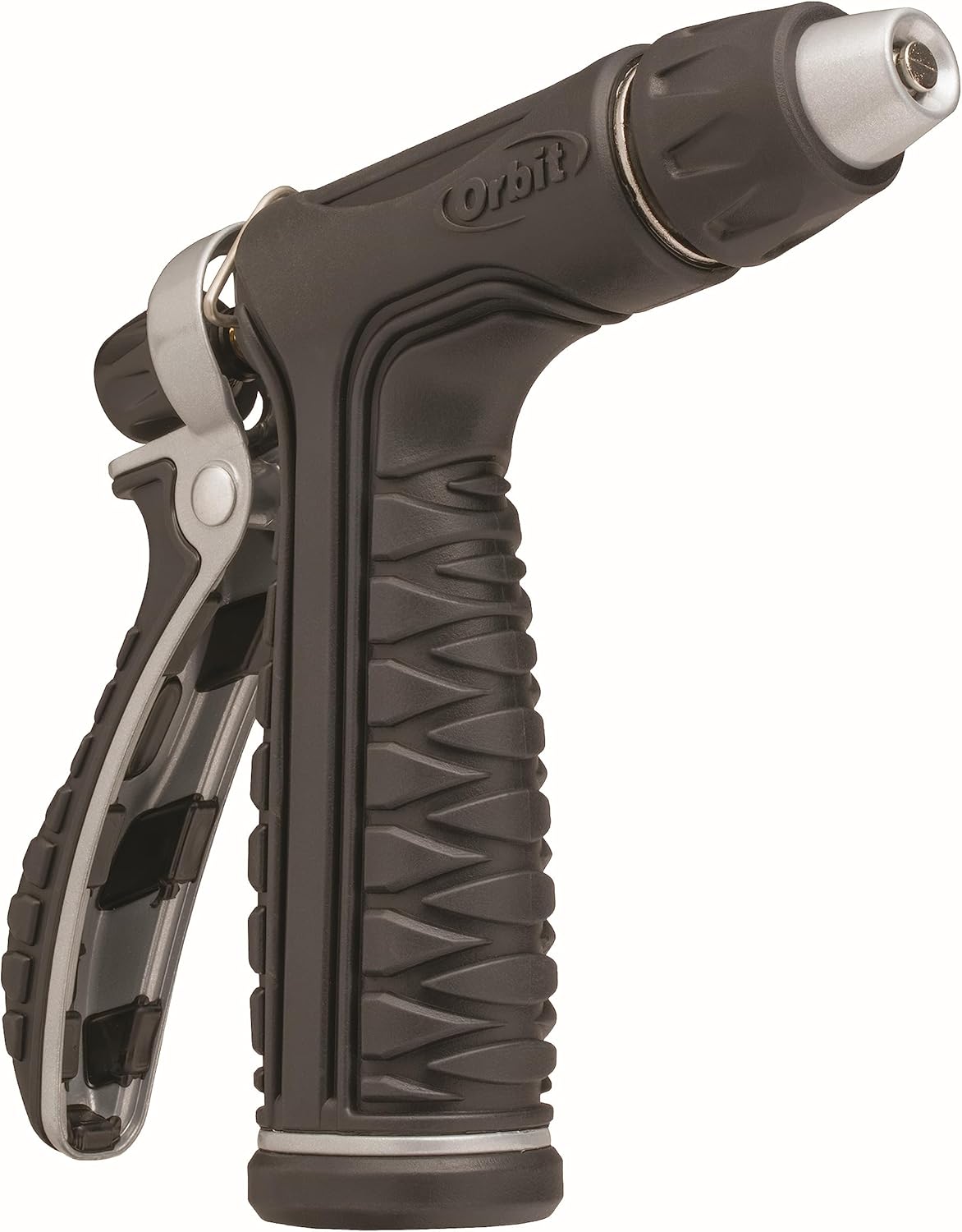 Orbit 58993 7-Pattern Watering Nozzle with Thumb Control, Black