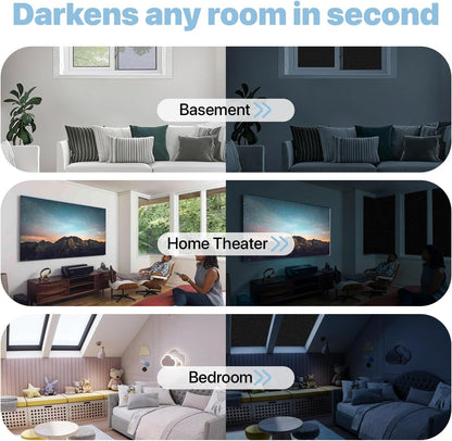 Niviy Frosted Glass Window Privacy Film Decorative, Static Cling Bathroom Window Frosting Film Day and Night Windows Cling Home Glass Door Cover, 17.5 inch x 78.7 inch