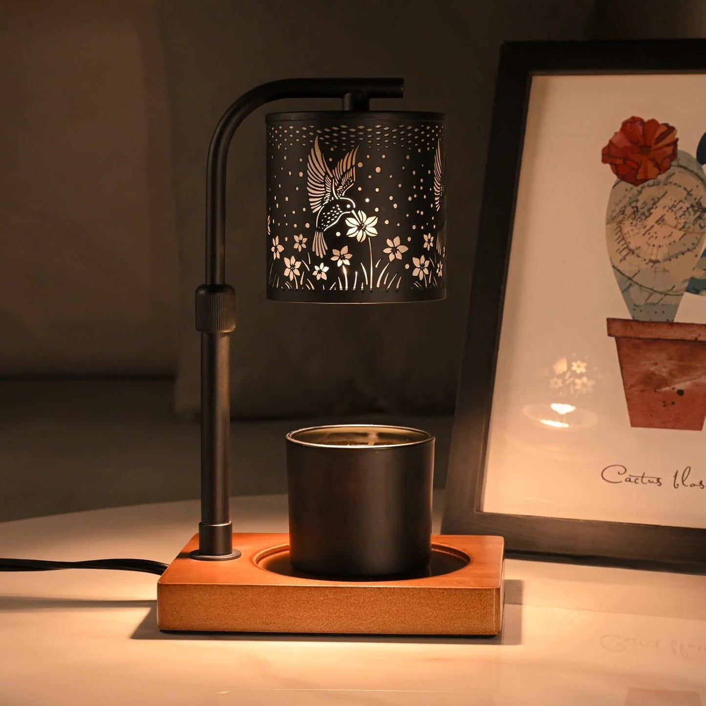 Eandisom Hummingbird Candle Warmer Lamp Timer - Birthday Gifts for Women