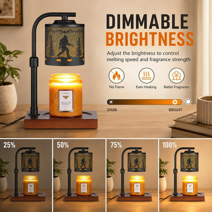 mocosa Candle Warmer Lamp with Adjustable Height Dimmable for New Home Decor Electric Candle Warmer for Jar Candles Birthday Gifts for Women Mom(Hummingbird)