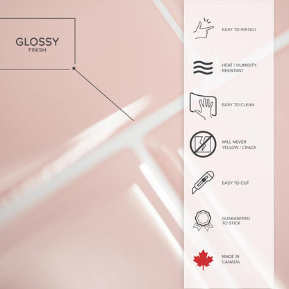 Smart Tiles Peel and Stick backsplash, Subway Teal Green, 11.55"x8.38" | Pack of 5 (2.8 sq ft), Glossy, Heat/Moisture Resistant, Low VOC, Kitchen/Bathroom, Renter Friendly, Made in Canada