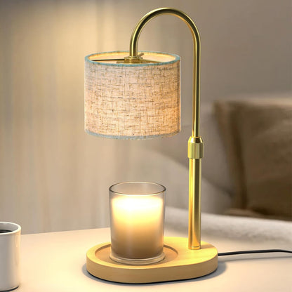 Black Candle Warmer Lamp with Timer Dimmer, Electric Candle Warmer Wax Heater, Birthday Gifts for Women Her Mom, House Warming Gifts New Home
