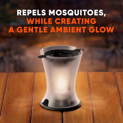 OFF! Refillable Mosquito Lamp, Repels Mosquitoes up to 10 x 10 feet, Protection for up to 6 Hours, 1 Count