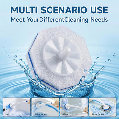 20 Count Toilet Wand Refills for Clorox, 5X Cleaning Power Toilet Bowl Cleaners & High-Density Disposable Toilet Scrubber Refill - No Falling Apart, Instant Foam for Bathroom Cleaning
