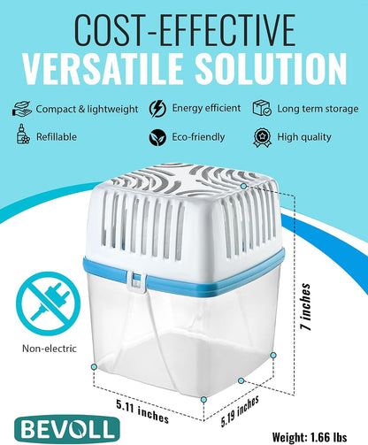 Wellnax Dehumidifiers - 17.6 oz Strong Odor Eliminator