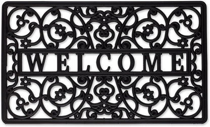 DII Rubber Doormats Collection All Weather, 18x30, Knobby