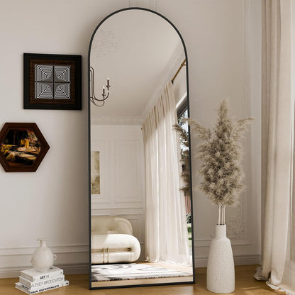 59"x16" Floor Mirror Full Length, Arched Full Length Mirror with Stand, Full Body Mirrors for Bedroom Living Room or Cloakroom Gold