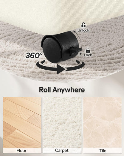 Double Laundry Hamper with Lid and Wheels, 150L Large Laundry Basket with 2 Sections & Removable Liner Bags, Rolling Dirty Clothes Basket with Handles for Bedroom, Bathroom, Dorm, College