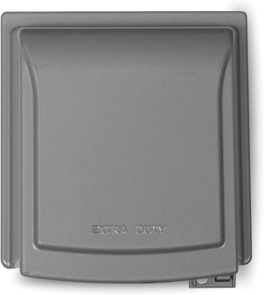 Sigma 14433M Weatherproof 2-Gang While In Use Receptacle Cover, Gray