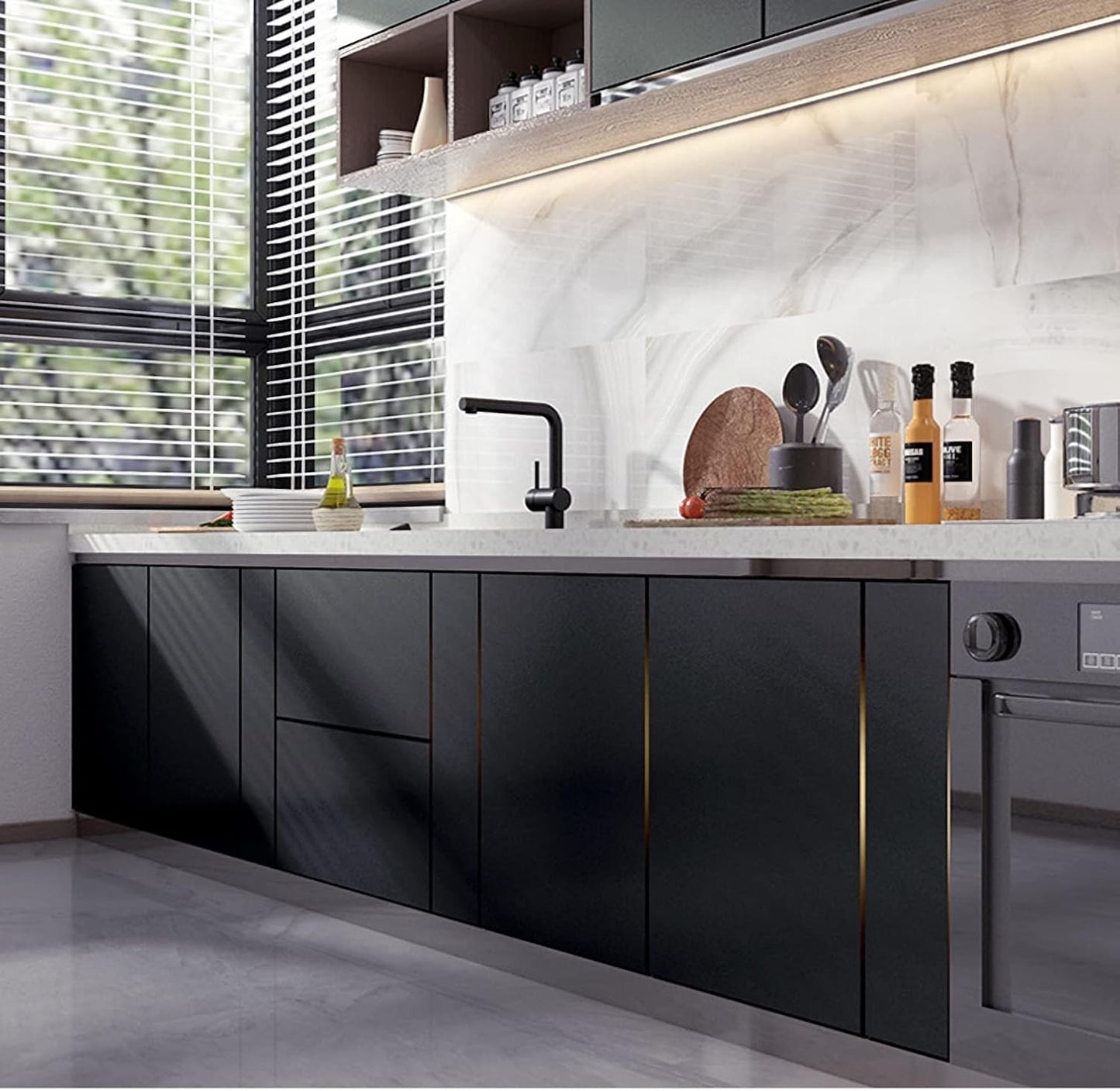 17.51in x400in White Wallpaper Peel and Stick Removable Modern White Contact Paper Self Adhesive Textured Decorative Wall Covering Bathroom Kitchen Cabinet Upgrade Thicker