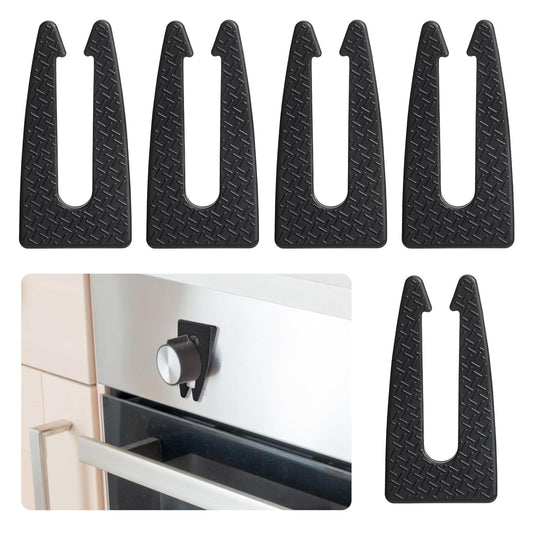 5 Pack Stove Knob Locks,Gas Stove Knob Lock for Baby Safety,Child and Pets Safety Guards,Prevent Children or Pets from Accidentally Turning on Gas Stove