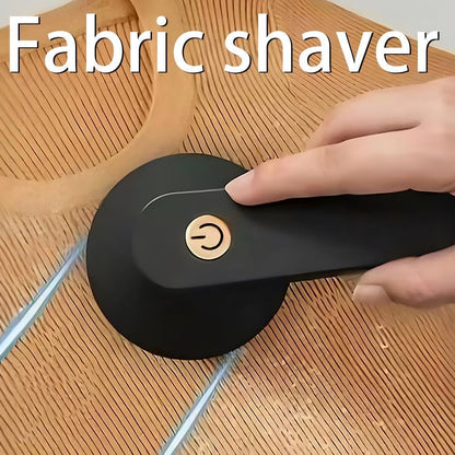 Electric Lint Remover for Clothing, USB Rechargeable Fabric Shaver with Rotating Blades, Sweater Pill Remover for Pilling Clothes, Furnitures, Blankets and Home Decor, Portable Design (White)