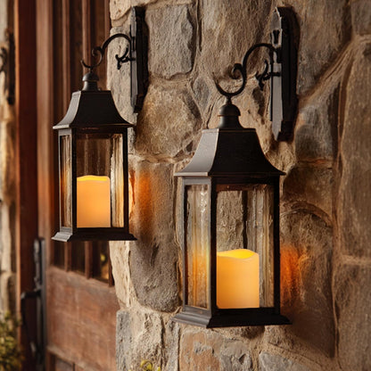 Raycare Outdoor Waterproof Flameless Candles, Battery Operated LED Electric Candles with Remote and Timers, Fake Pillar Candle for Patio, Porch, and Wedding Decor, Ivory, Set of 3(3"x4" 5" 6")