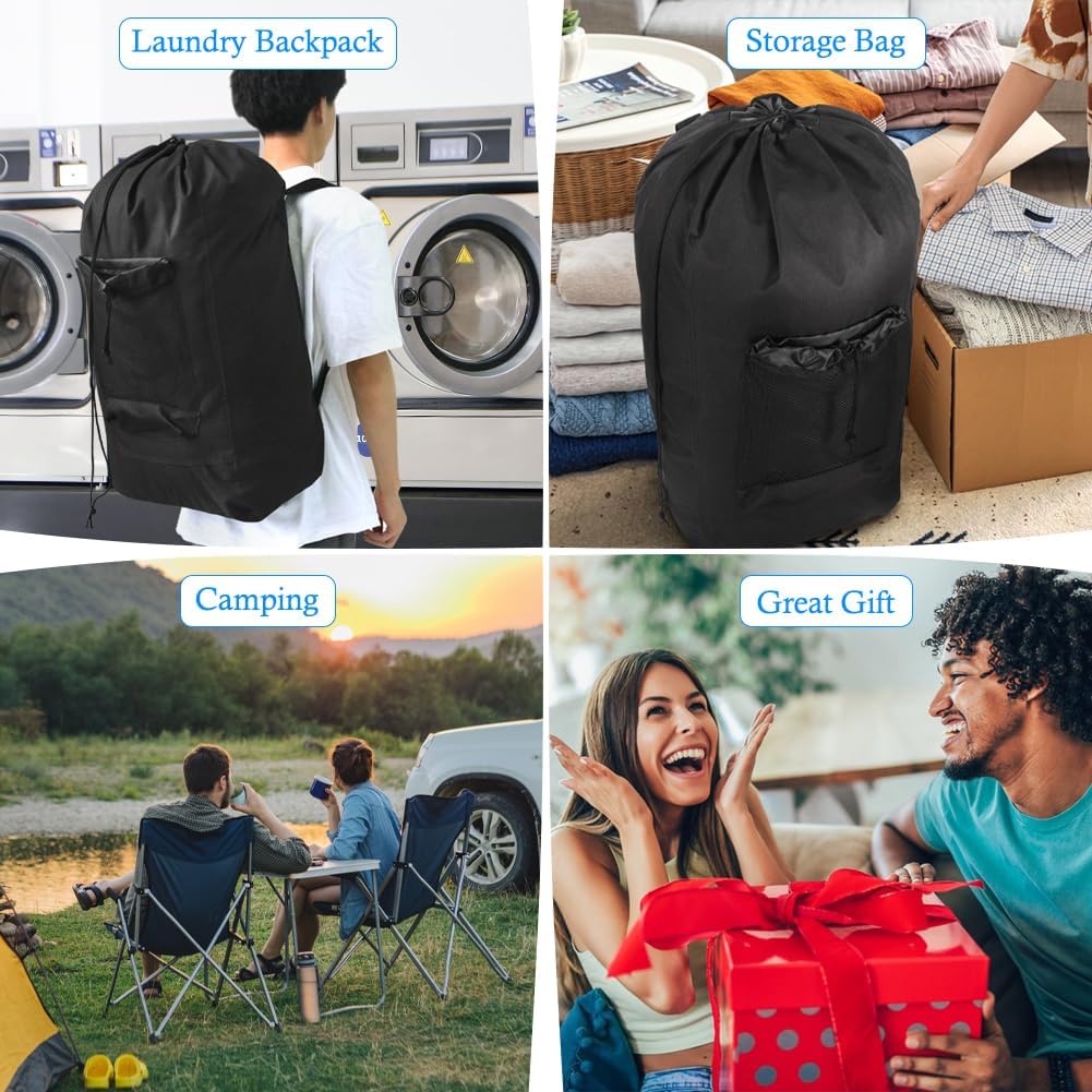 Tenn Well Extra Large Mesh Laundry Bags, 2 Pack 43 x 35 inch Jumbo Delicates Bag for Washing Machine, Large Mesh Bags for Delicates, Coats, Blankets, Bedding, Toys, Pet Items