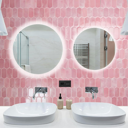 Art3d 10-Sheet Heavy-Duty Peel and Stick Backsplash, Self-Adhesive Vinyl Wall Tiles for Kitchen Countertop Bathroom, White
