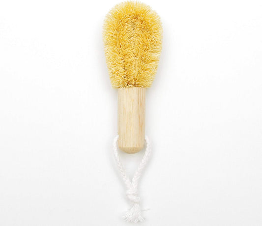 Tawashi a Kitchen Scrub Brush with Handle for Dish, Pan, Pot, Strainer, Sink and Vegetables (Mini)