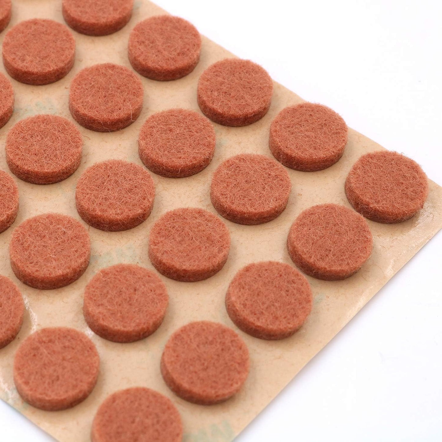Furniture Felt Pads 3/8" (10mm) Diameter Round 3M Self Adhesive Protects Kitchen Cabinets, Drawers, Desks and Furniture Against Bumps and Scratches 100 Pack - Grey