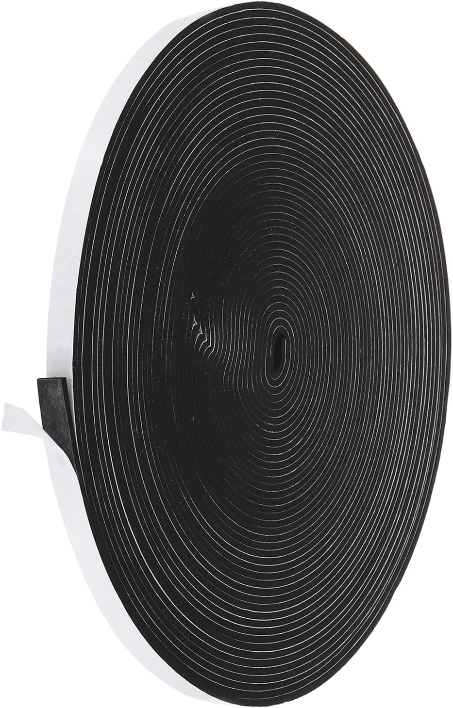 PATIKIL Weather Stripping Door Seal Strip, 3/8 Inch x 1/4 Inch x 32 Ft Self Adhesive Soundproof High Density Foam Tape Insulation for Door Window Air Conditioning, White - Colors B