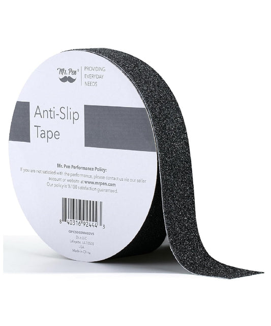 Mr. Pen- Grip Tape, 2 Inch, 23 Feet, Anti Slip/Non Skid Tape, Grip Tape | Friction Tape for Stair, Black Grip Tape Roll, Waterproof