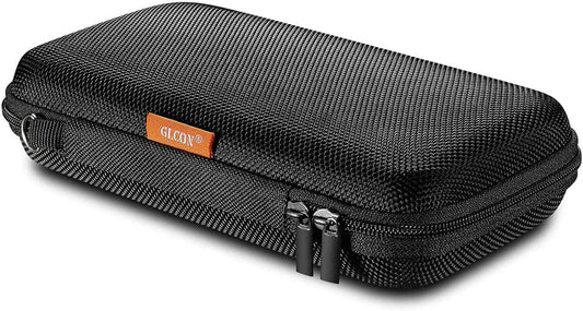 Portable Protection Hard EVA Case for External Battery, Cell Phone, GPS, Hard Drive, USB/Charging Cable, Small Carrying Bag Mesh Inner Pocket, Zipper Enclosure, Universal Travel Pouch Bag