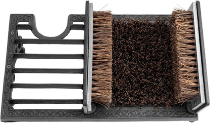 Boot Scraper Outdoor Shoe Brush with Flaps,Cleaning Heavy-Duty Shoe Cleaner and Boot Scrubber for Mud,Dirt, Snow,Durable Weather-Resistant Outdoor Shoe Cleaning Tool