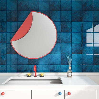 VEELIKE Cream Beige Peel and Stick Backsplash for Kitchen Square Peel and Stick Tile Backsplash 6 Sheets Self Adhesive Back Splash Tiles for Bathroom Waterproof Ceramic Wall Tile Stickers 12''x12''