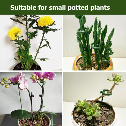 Pack of 30 Small Plant Stakes for Indoor Plants | 3 Size 6.7/10.7/14.6/ Inches Single Stem Plant Support Stakes for Phalaenopsis/Orchid Flower/Roses/Chrysanthemum/Succulent