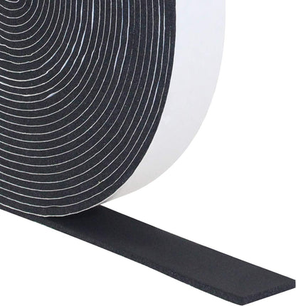 DGSL Foam Insulation Tape, 1/2In x 1/4In x 33Ft Weather Stripping Door Seal Strip for Doors and Windows,Sliding Door,Sound Proof Soundproofing Door Seal,Weatherstrip,Air Conditioning Seal Strip