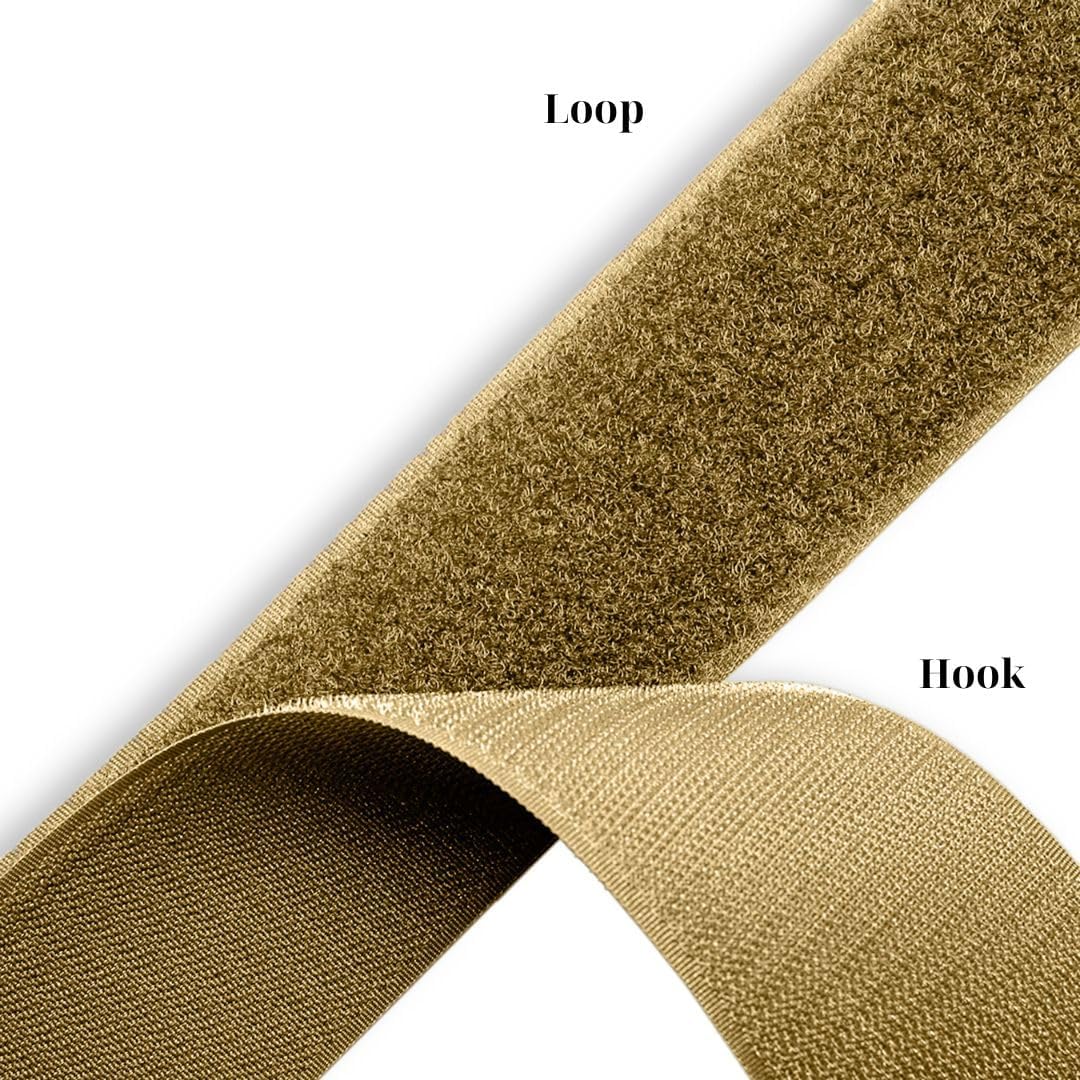1 inch Black Hook and Loop Tape 1 Yd Self Adhesive Tape Sticky Back Heavy Duty Fastener Ideal for Window Fixing Net Carpets DIY Project Handmade Craft Home Office