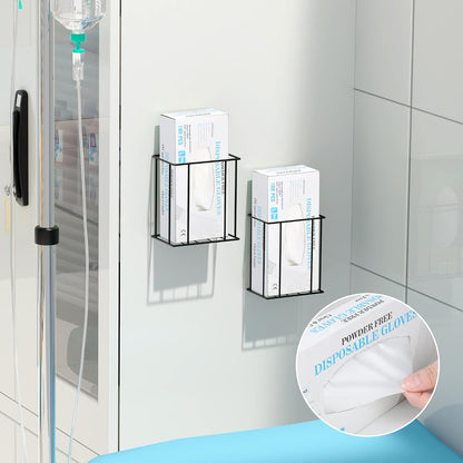 Alyoen Magnetic Glove Box Holder Wall Mount, Disposable Glove Dispenser, Rubber Latex Tissue Box Organizer for Tool Garage Workshop Kitchen