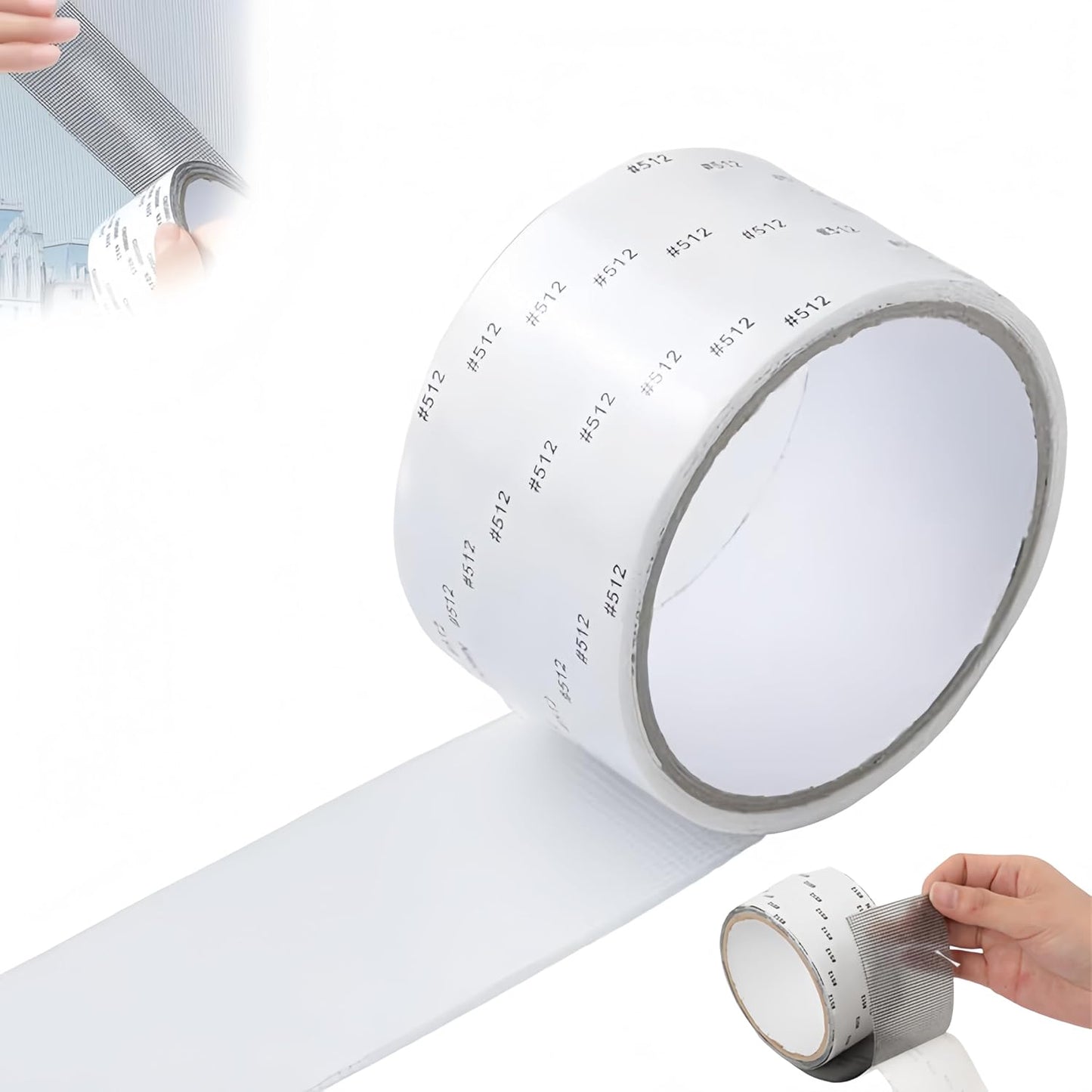 Window Screen Repair Tape, Strong Adhesive Screen Repair Tape Screen Repair Kit Fiberglass Screen Tape Mesh Repair Suitable for mesh Doors and Windows (3 Colors)