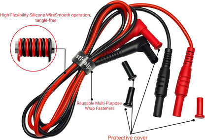 Test Lead Set,4mm Banana Plug (TH-6-KIT)