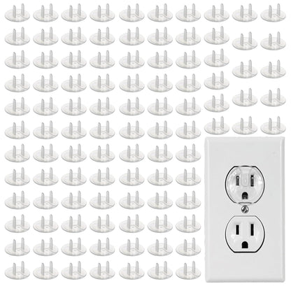 50 Pack Outlet Covers Baby Proofing Clear Outlet Covers Baby Safety Outlet Plug Covers Safe & Secure Electric Plug Protectors Sturdy Childproof Socket Covers for Home & Office