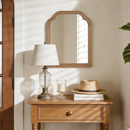 WallBeyond Full Length Mirror Wall Mounted 65"x22", Rustic Wooden Frame Floor Mirror, Large Full Body Mirror for Bedroom, Leaning or Hanging Against Wall, Natural