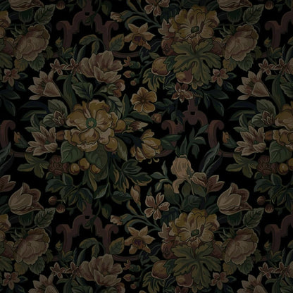 Dimoon 17.3''x78.7'' Peel and Stick Wallpaper Floral Cute Contact Paper Vintage Village Country Cottage Wallpaper Farmhouse Yellow Beige Renter Friendly Geometry Waterproof Embossed Kitchen Bedroom