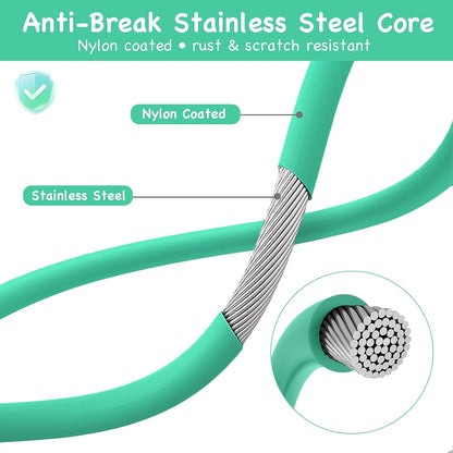 Drain Clog Remover Tool – 30”Anti-break Steel Sink Snake Hair Drain Cleaner Tool, Plumbing Snake with Rotating Handle & 6 Refills, Drain Hair Remover for Shower, Toilet, Kitchen Sink, Bathtub. 6-Pack