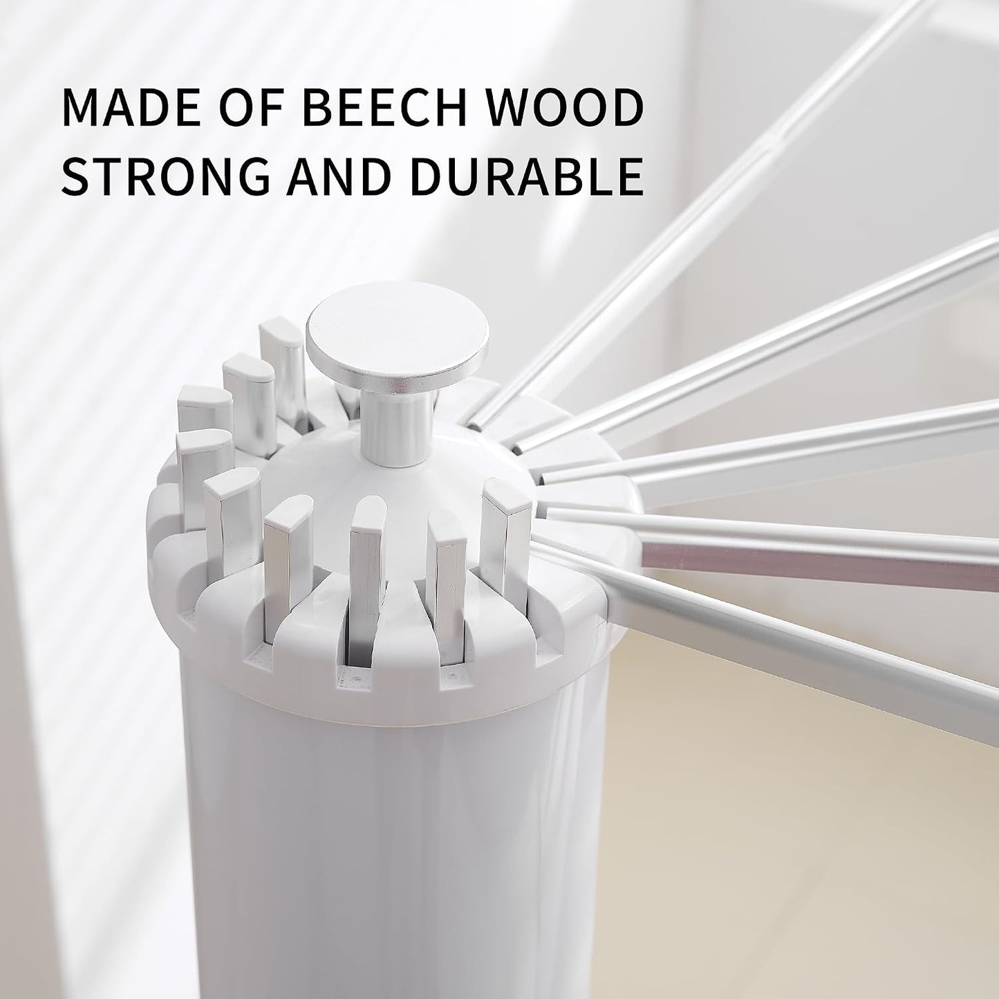 RFOUO Wall Mounted Clothes Drying Rack Tripod,Foldable Drying Rack,Wall Mounted Dryer Rack Clothing,Over The Door Drying Rack for Laundry Bedroom Household Aluminium