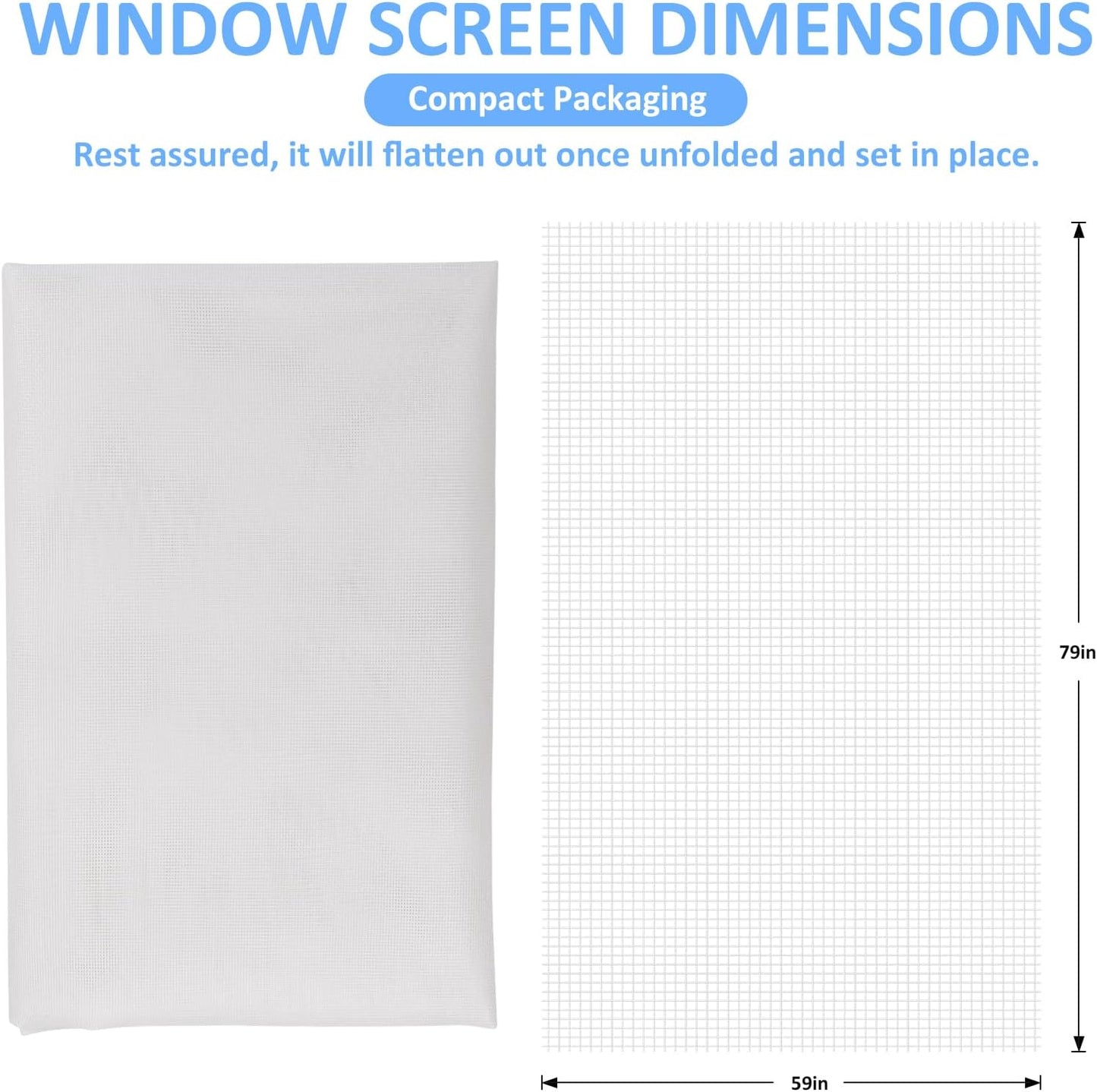 Magnetic Screen Door - Self Sealing, Heavy Duty, Hands Free Mesh Partition Keeps Bugs Out Let Breeze in- Pet and Kid Friendly - Keep Open Feature (Black, Fit Door Size 38 x 82 Inch)