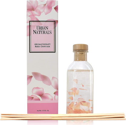Urban Naturals Smoked Vanilla Reed Diffuser Set with Vanilla Bean, Sandalwood & Leather | Made in the USA - Colors B