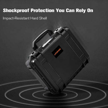 Case for NOCO Boost X GBX155 & GB150 – Waterproof Hard Box with Custom Foam | Shockproof Protective Travel Box Compatible with NOCO GBX155 GB150 Jump Starter - for Car Truck Owners | for Emergency,Travel