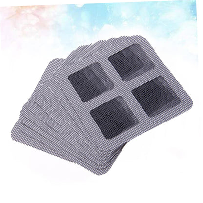 VILLCASE 21Pcs Self Adhesive Window Screen Repair Patch Kit Durable Net Stickers for Screens Doors Tents and Pools Easy Installation No Tools Required