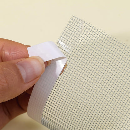 2 Rolls Self-Adhesive Window Screen Repair Tapes Screen Door Tent Net Repair Patch Net (5 Meters/Roll 7cm in Width)