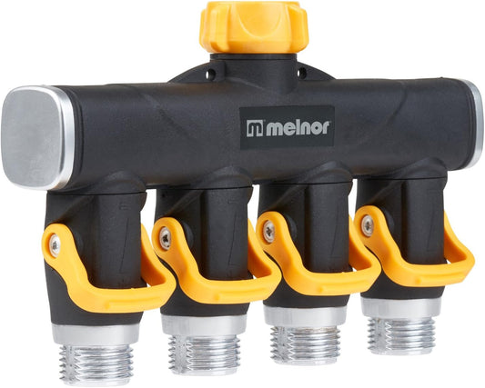 Melnor EZ-Flow 2-Way Hose Valve, Lever Design